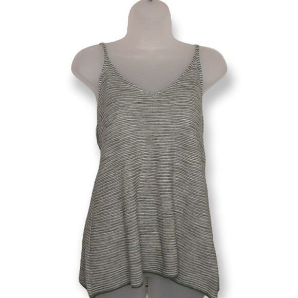 United Colors of Benetton Linen Blend Striped Tank - Picture 1 of 5